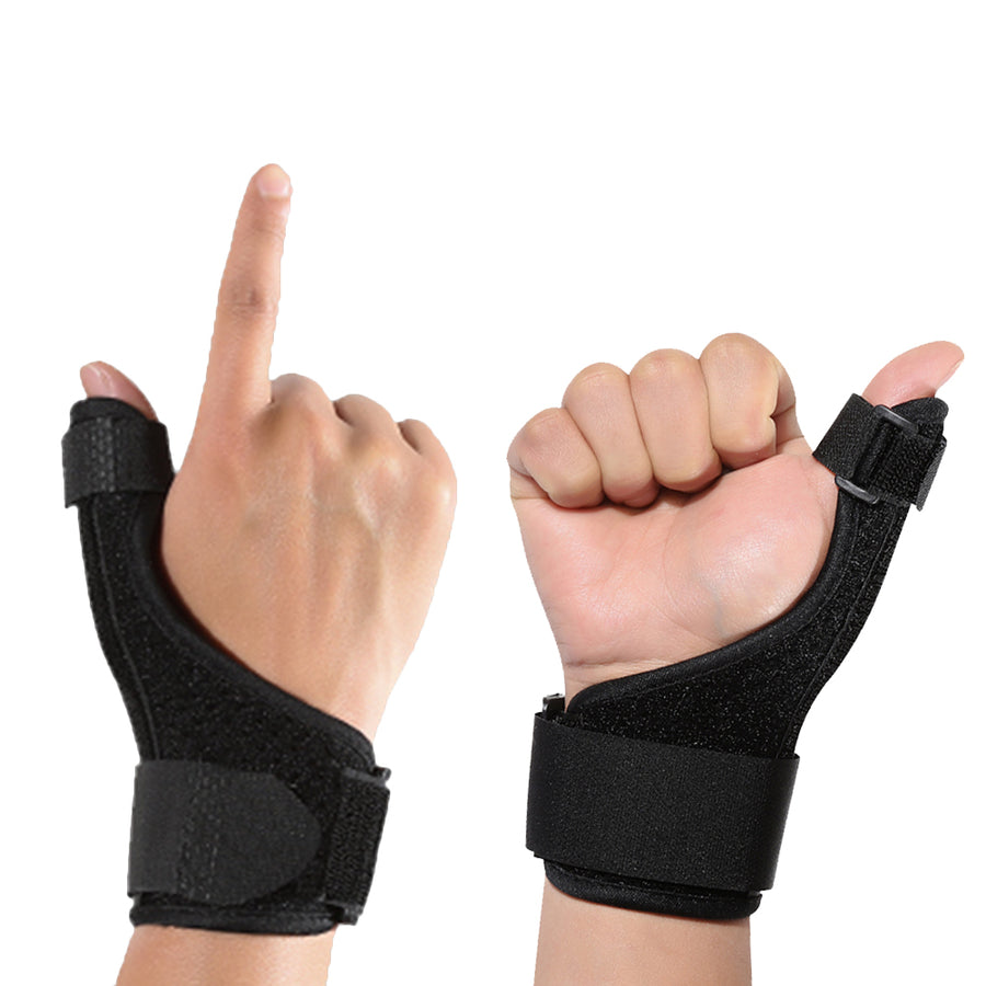 Attelle poignet et pouce pour kyste synovial du poignet, entorse et main de souris : fixation souple, taille unique