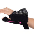 Attelle pouce souple lavable : orthèse pouce et poignet respirante pour l'activité, blanc ou rose - vue 2 (vue 2)